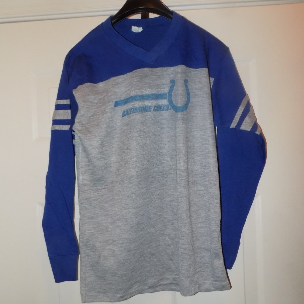 Vintage 1970's Baltimore Colts Long Sleeve Tee
